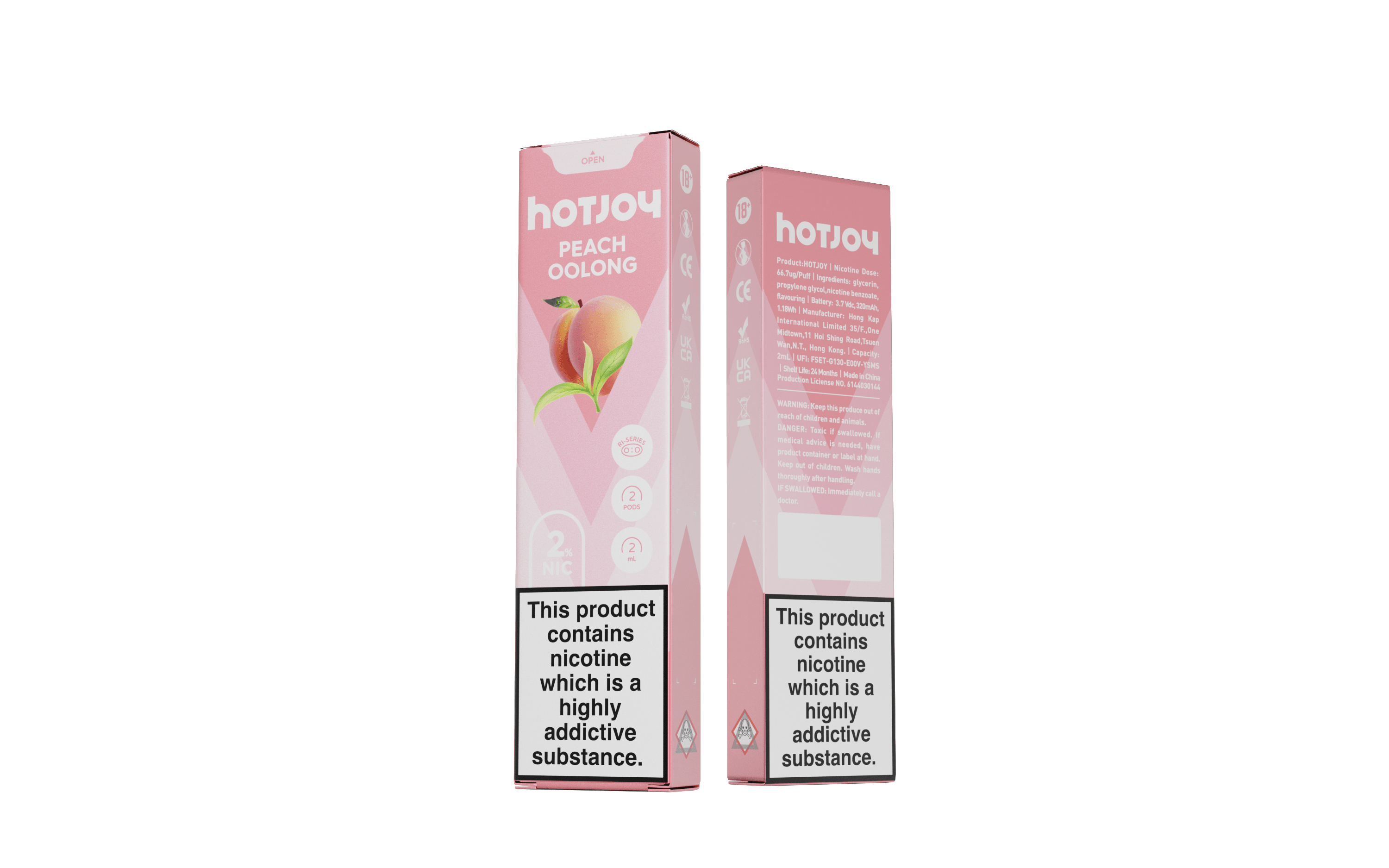 HOTJOY Prefilled Vape POD 2PCS - VAPING COUNTRY