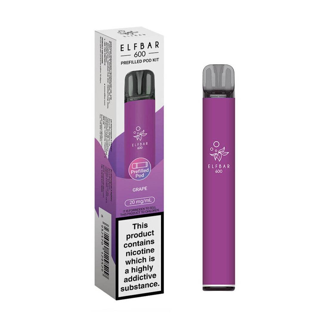Elf Bar 600 Prefilled Vape KIT - VAPING COUNTRY
