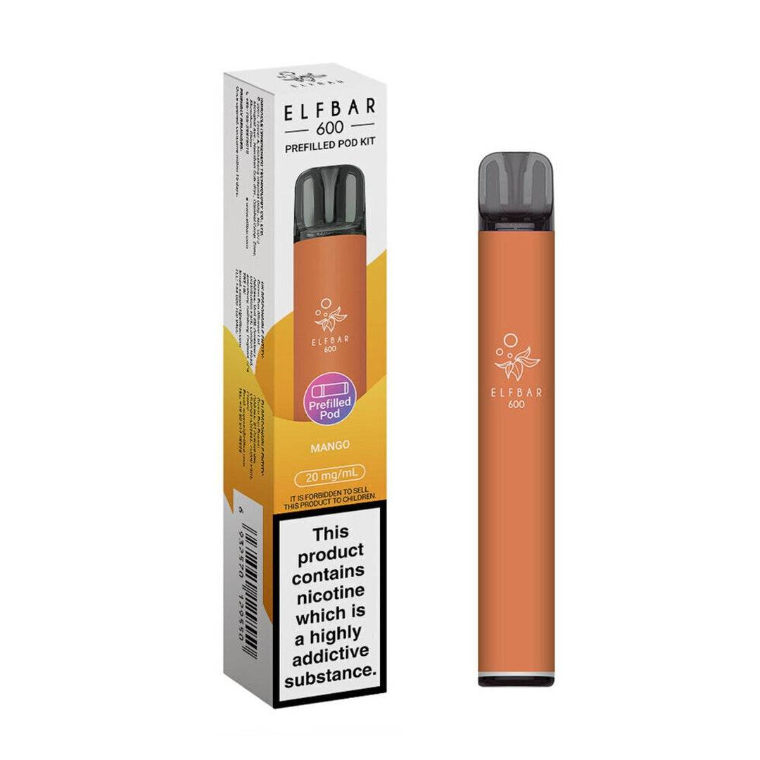 Elf Bar 600 Prefilled Vape KIT - VAPING COUNTRY