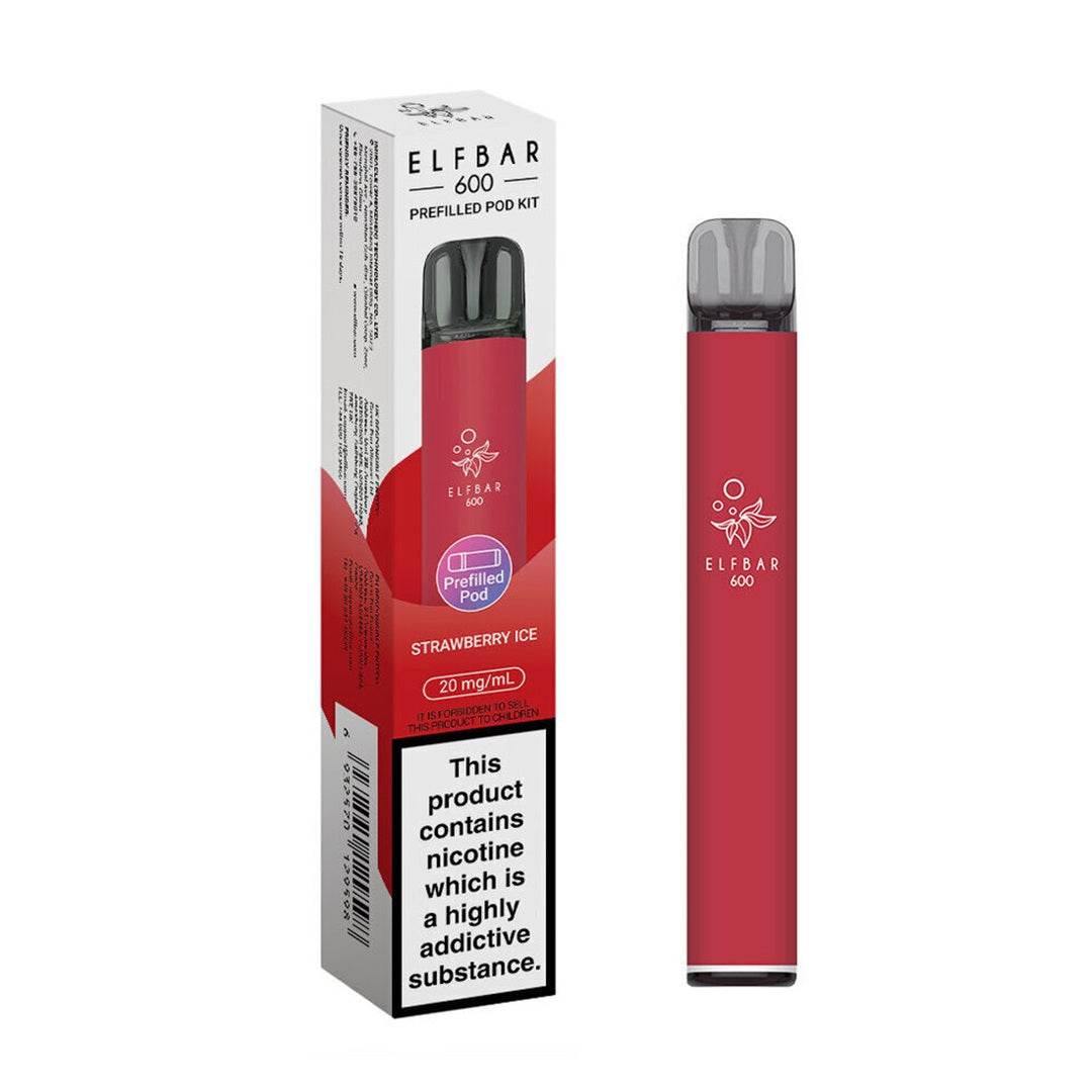 Elf Bar 600 Prefilled Vape KIT - VAPING COUNTRY