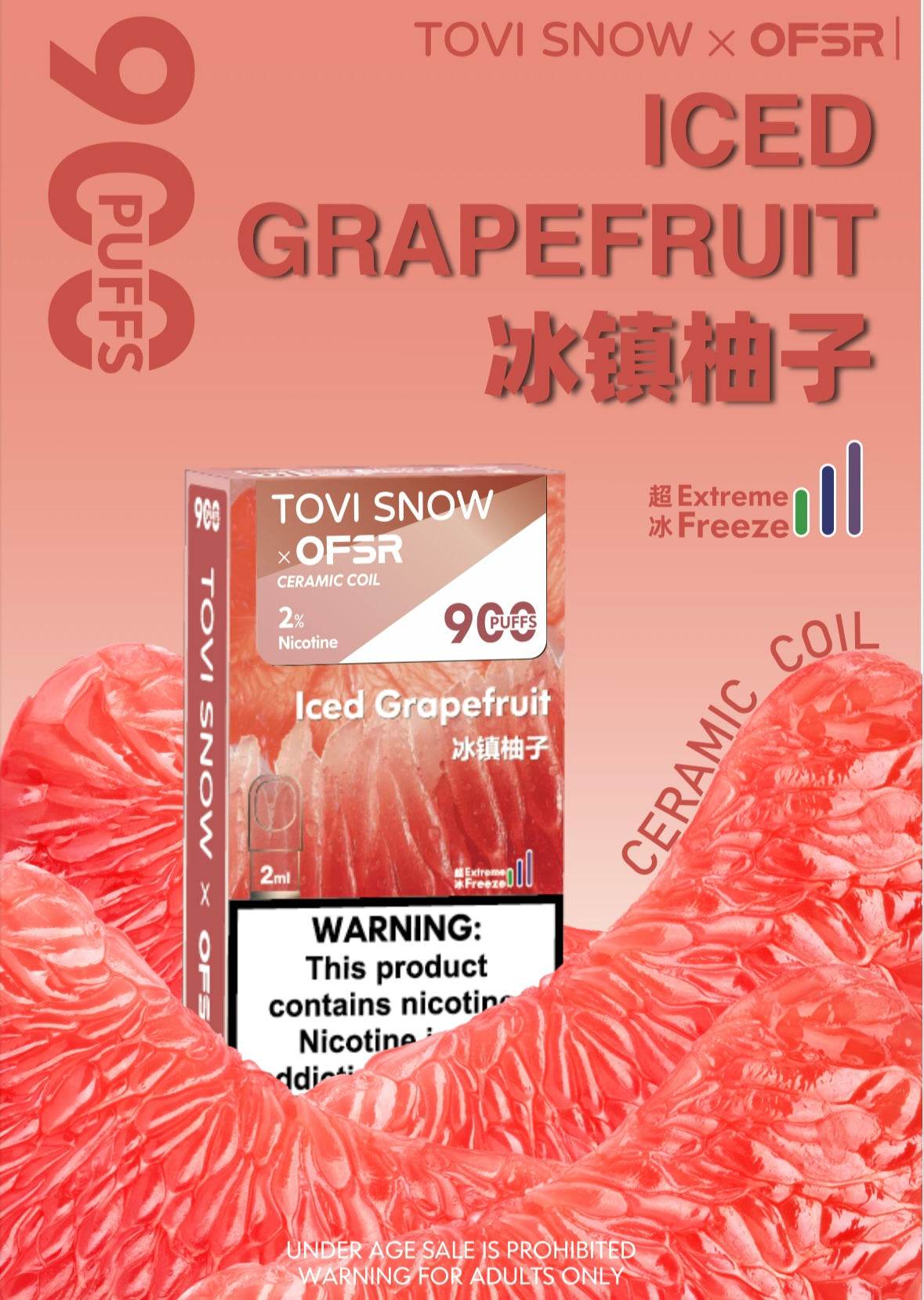 TOVISNOW Prefilled Vape POD 2PCS - VAPING COUNTRY