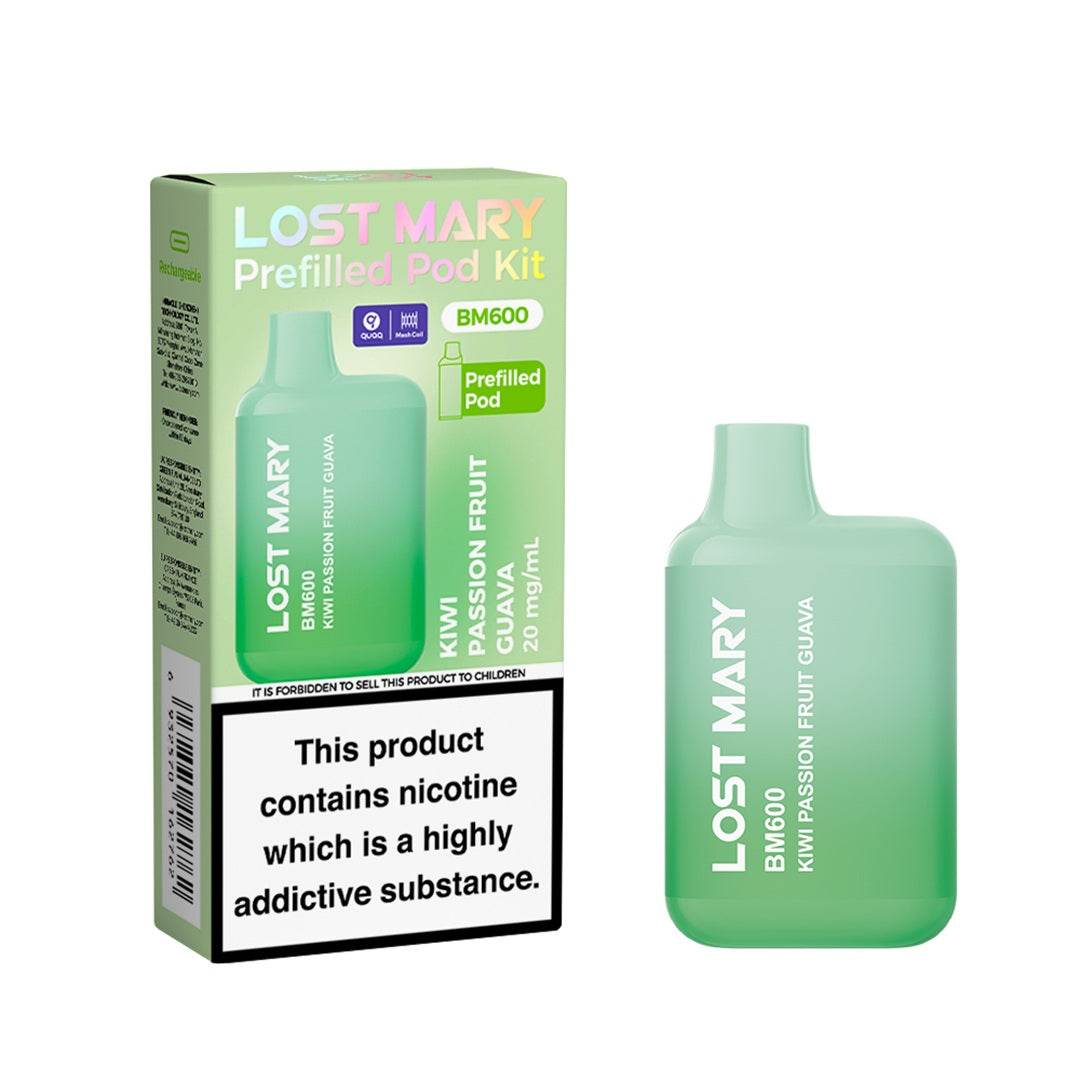 Lost Mary BM600 Prefilled Vape KIT - VAPING COUNTRY
