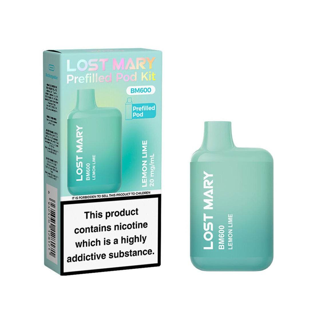 Lost Mary BM600 Prefilled Vape KIT - VAPING COUNTRY
