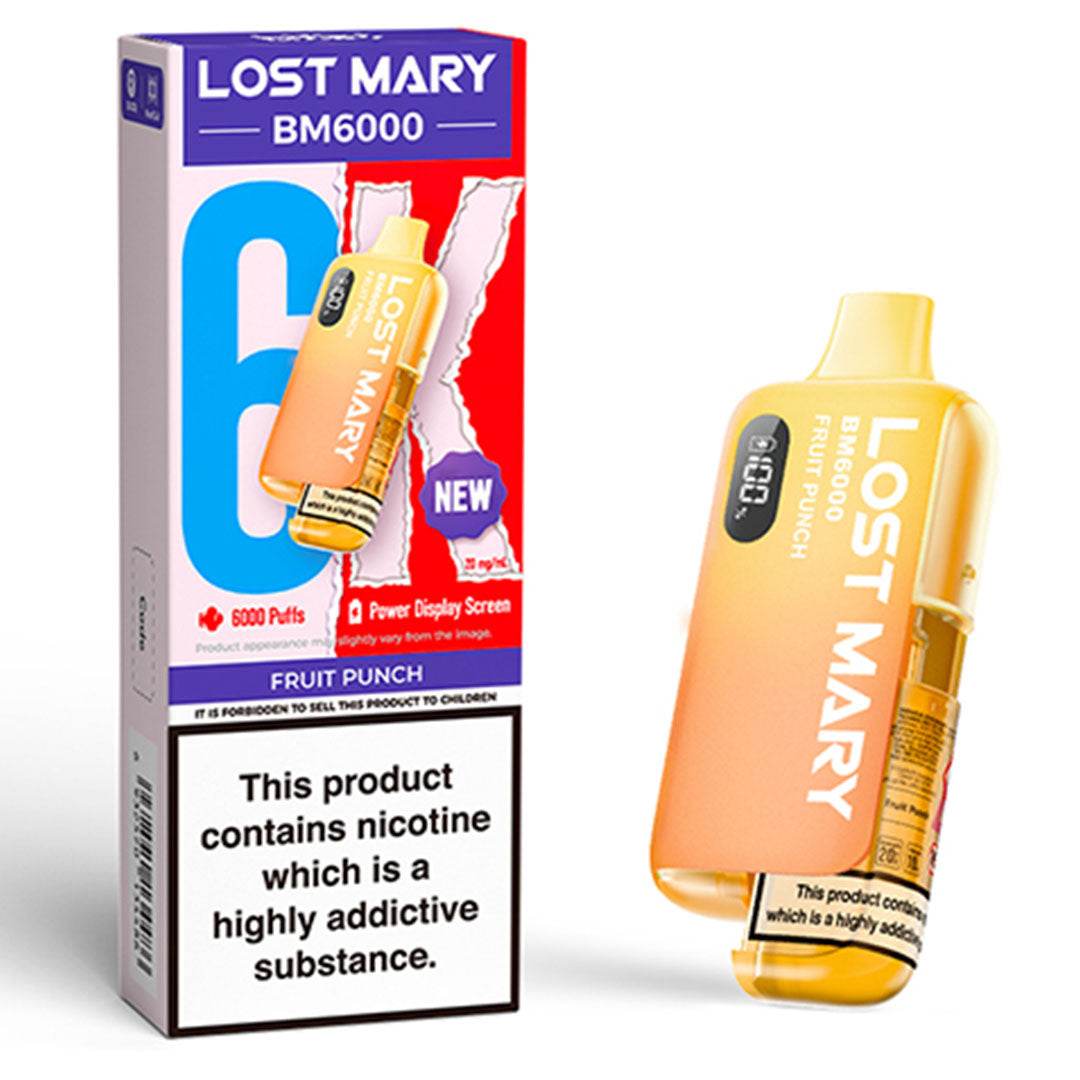 Lost Mary BM6000 Prefilled Vape KIT - VAPING COUNTRY