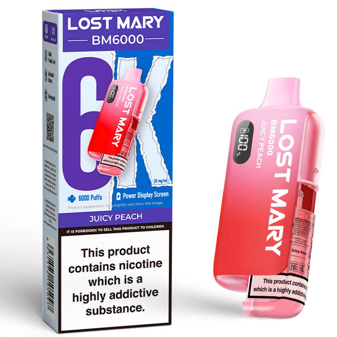 Lost Mary BM6000 Prefilled Vape KIT - VAPING COUNTRY