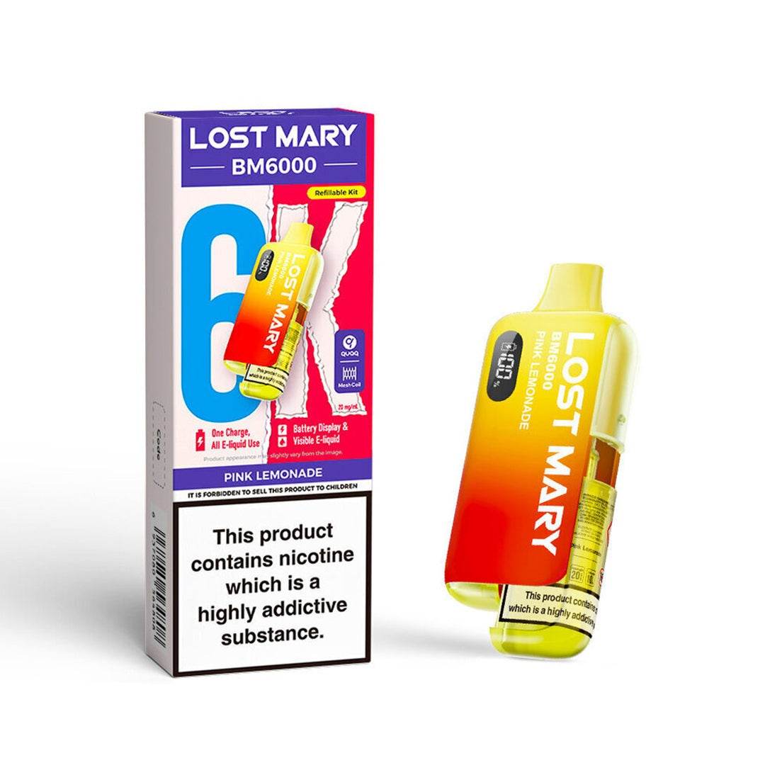 Lost Mary BM6000 Prefilled Vape KIT - VAPING COUNTRY