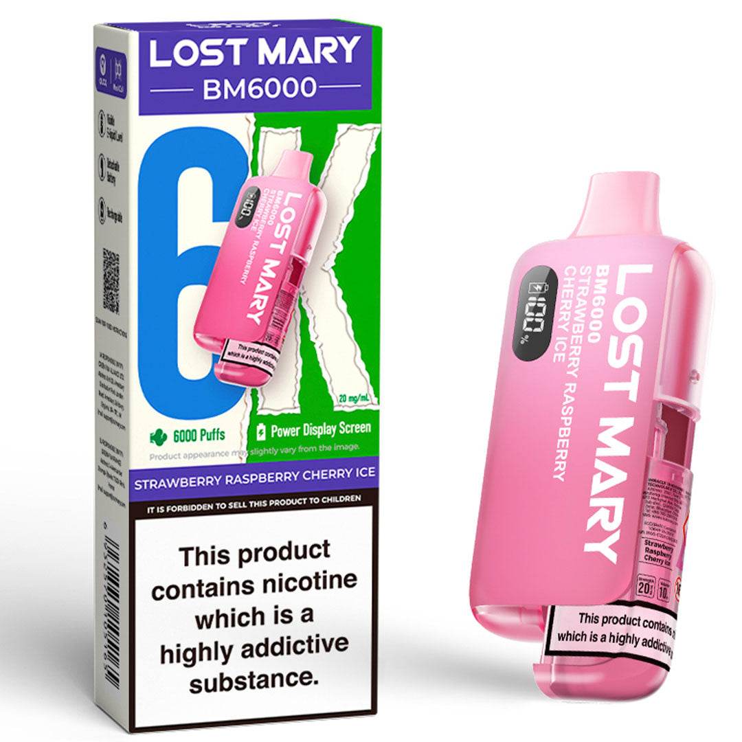 Lost Mary BM6000 Prefilled Vape KIT - VAPING COUNTRY