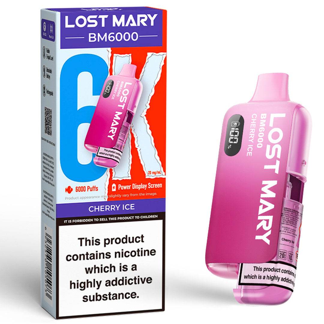 Lost Mary BM6000 Prefilled Vape KIT - VAPING COUNTRY
