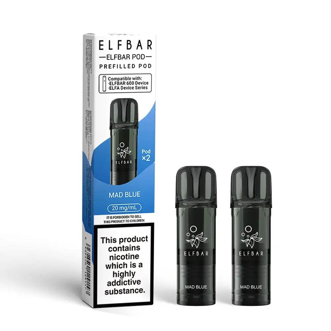 Elf Bar 600 Prefilled Vape POD - VAPING COUNTRY