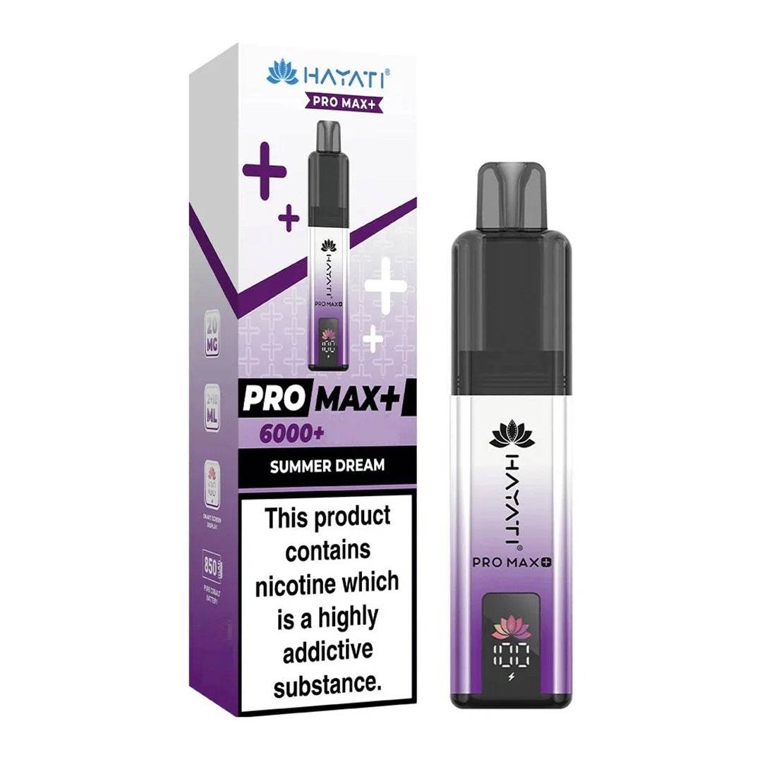 Hayati Pro Max 6000 Prefilled Vape KIT - VAPING COUNTRY