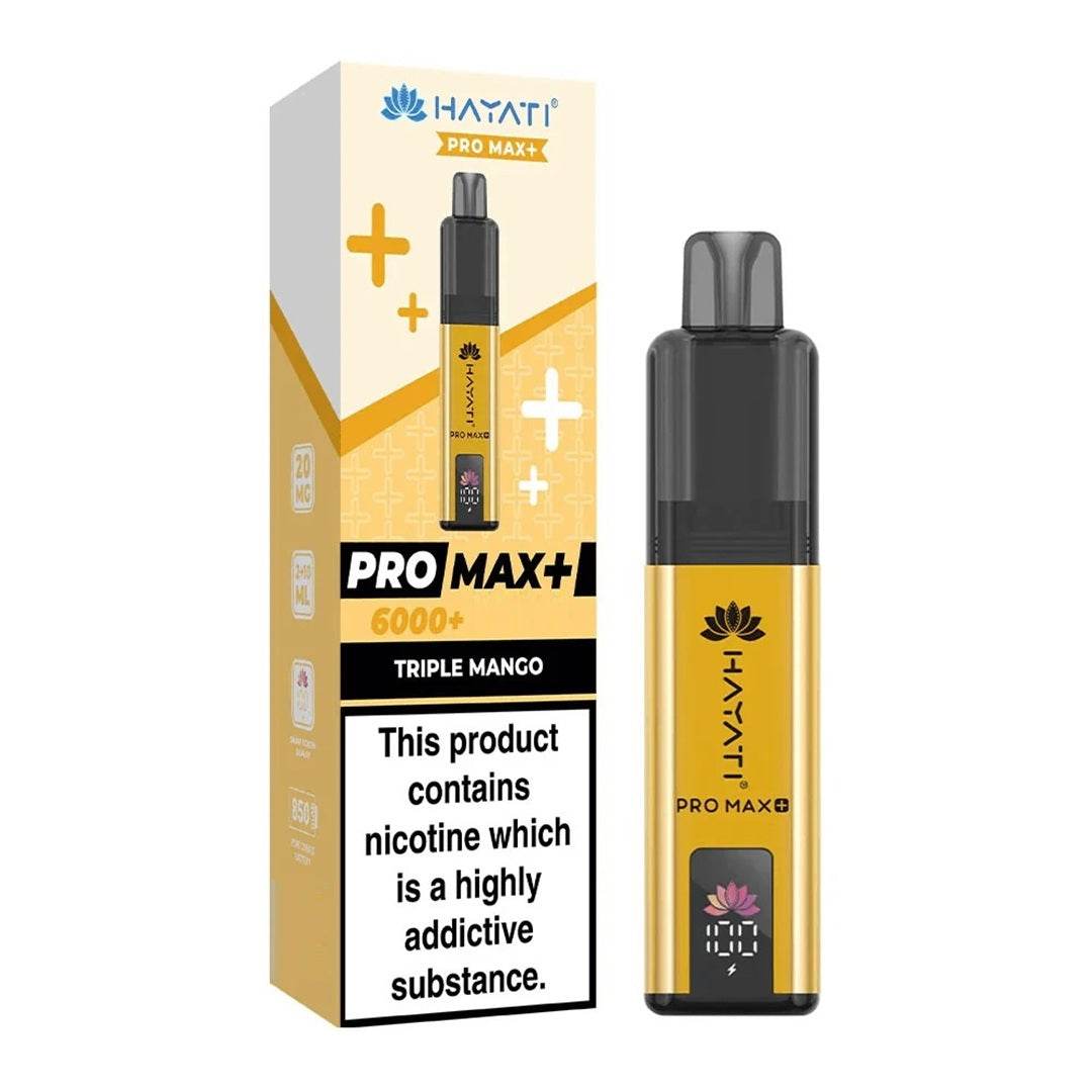 Hayati Pro Max 6000 Prefilled Vape KIT - VAPING COUNTRY