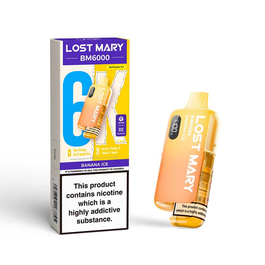 Lost Mary BM6000 Prefilled Vape KIT - VAPING COUNTRY