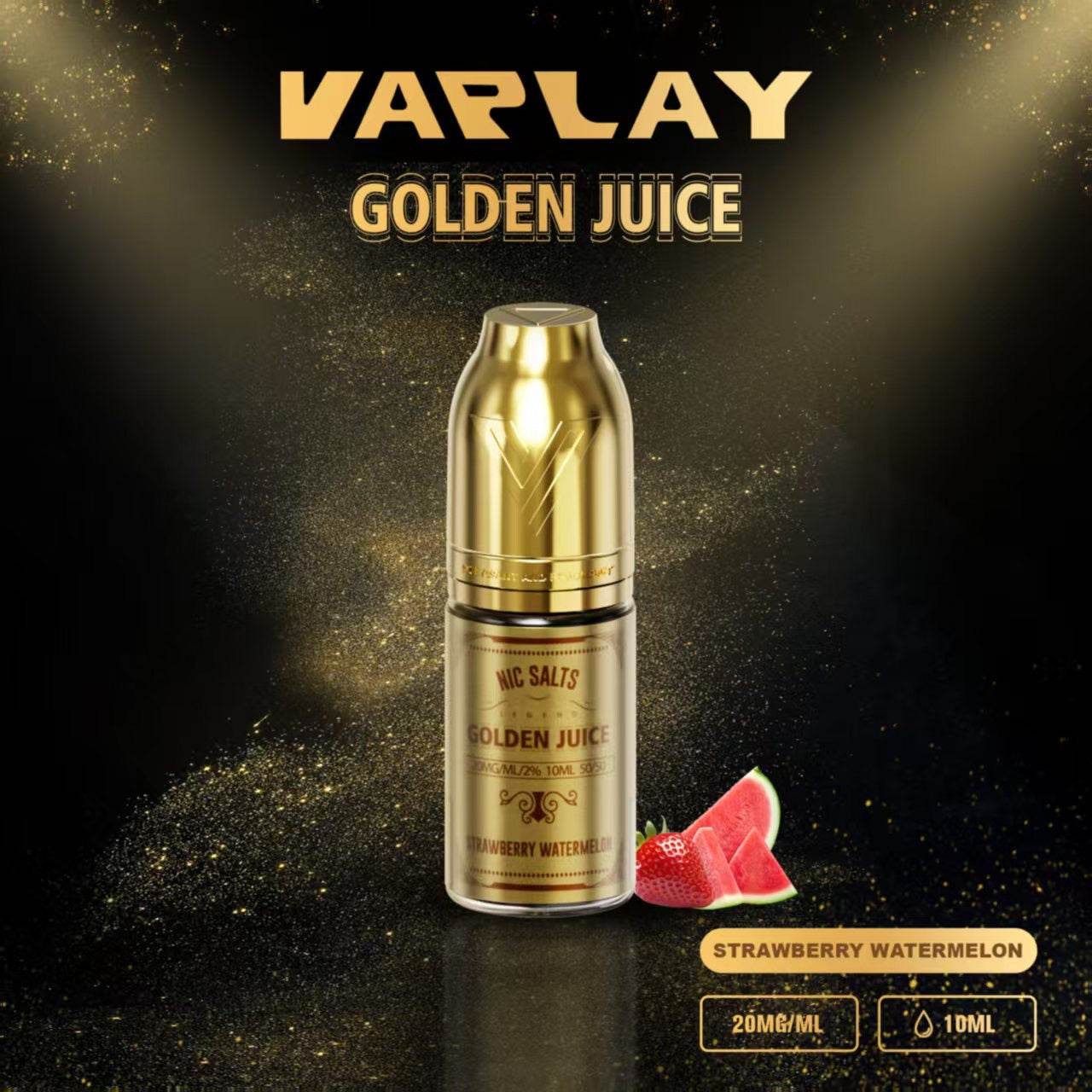 GOLDEN JUICE 20mg - Nic Salt E-Liquid 10ml - VAPING COUNTRY
