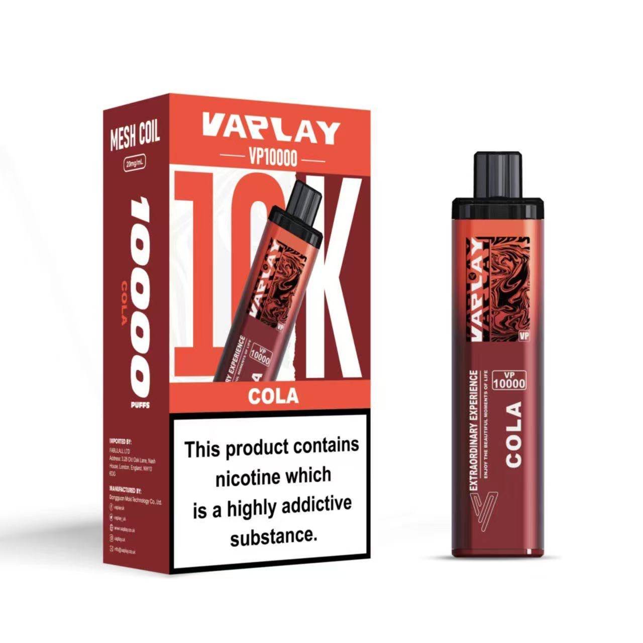 VAPLAY 10K Prefilled Vape - VAPING COUNTRY