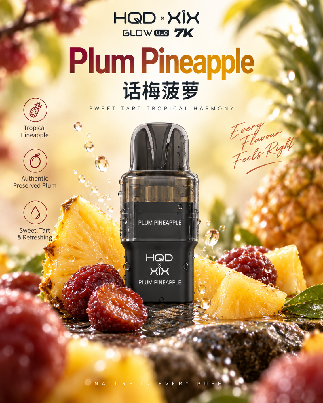 HQD·XIX 联名款 Glow 7K 替换弹