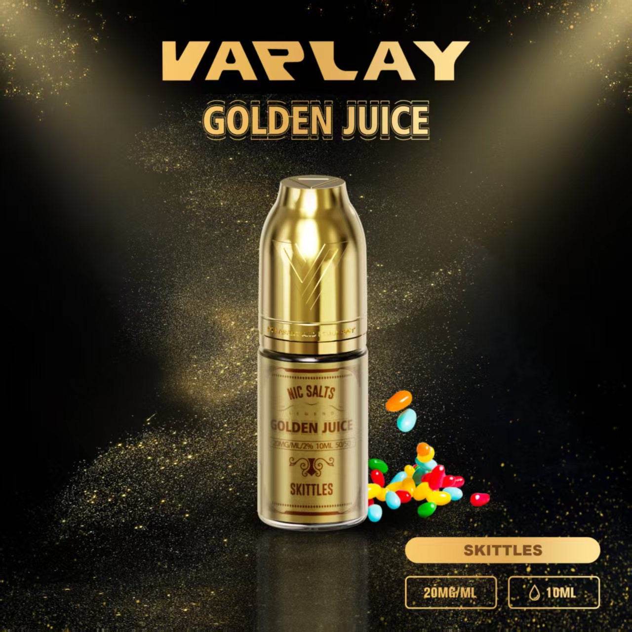 GOLDEN JUICE 20mg - Nic Salt E-Liquid 10ml - VAPING COUNTRY