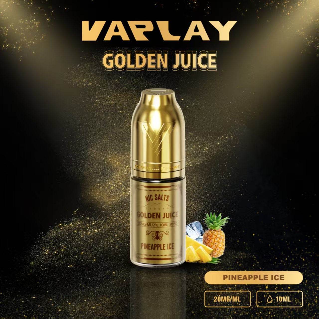 GOLDEN JUICE 20mg - Nic Salt E-Liquid 10ml - VAPING COUNTRY