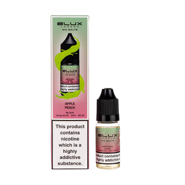 Apple Peach Nic Salt E-Liquid by Elux Legend