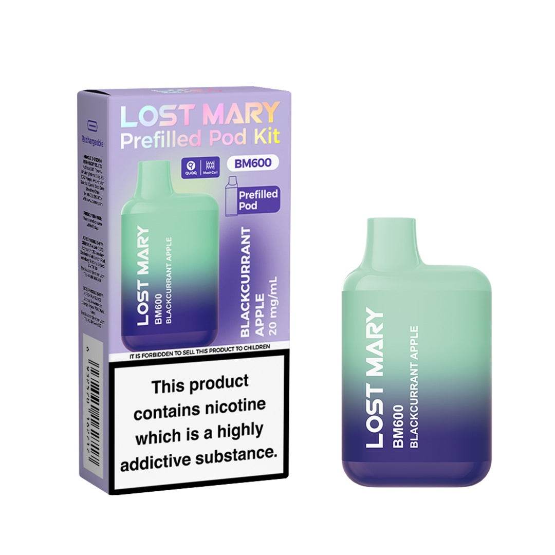 Lost Mary BM600 Prefilled Vape KIT - VAPING COUNTRY