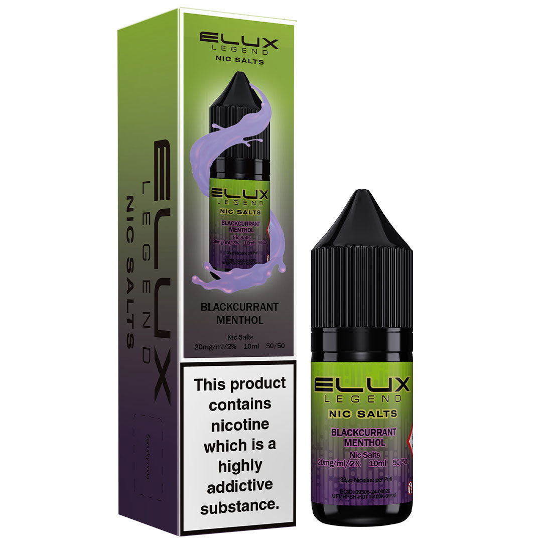Elux Legend 10mg E Liquid Nic Salt 10ml