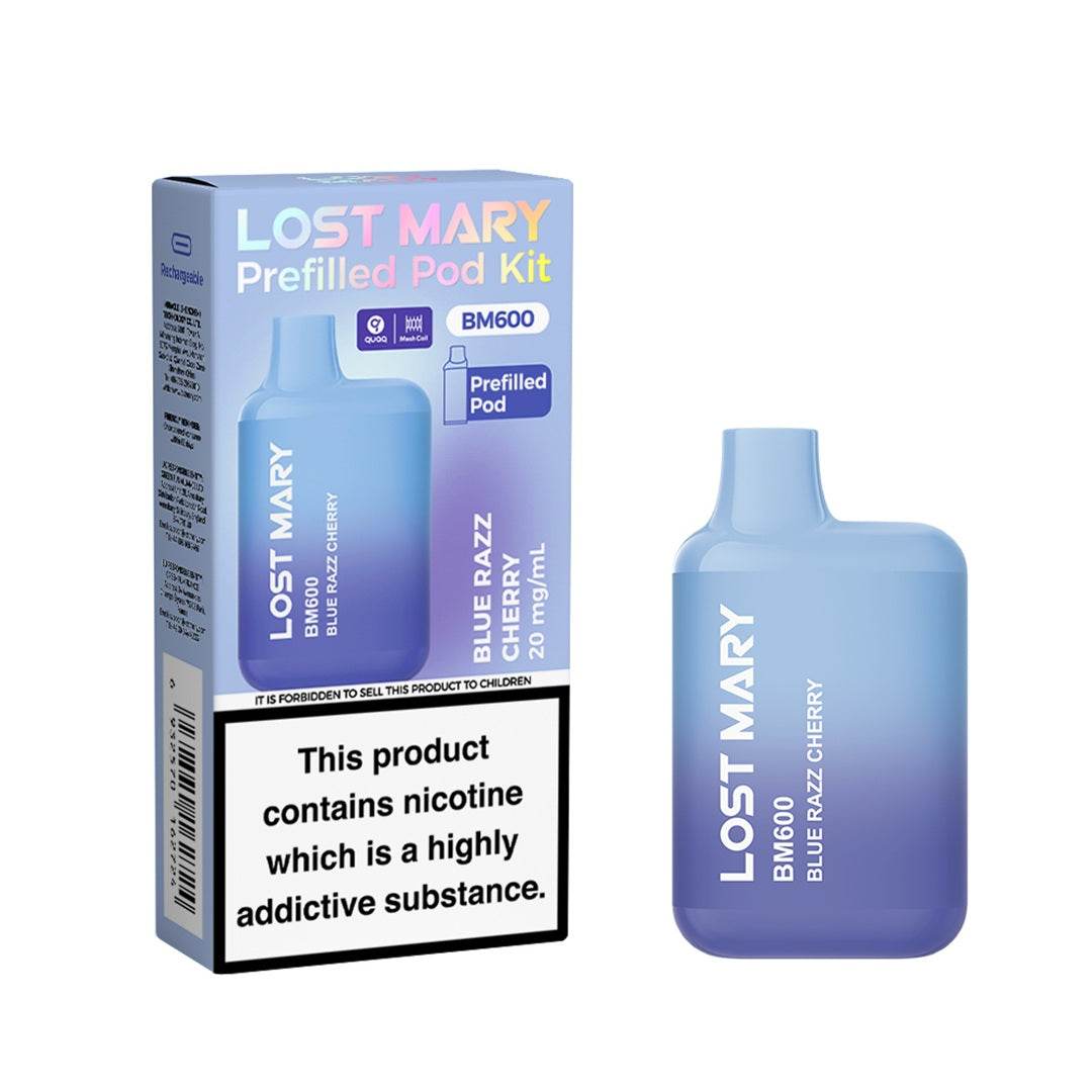 Lost Mary BM600 Prefilled Vape KIT - VAPING COUNTRY