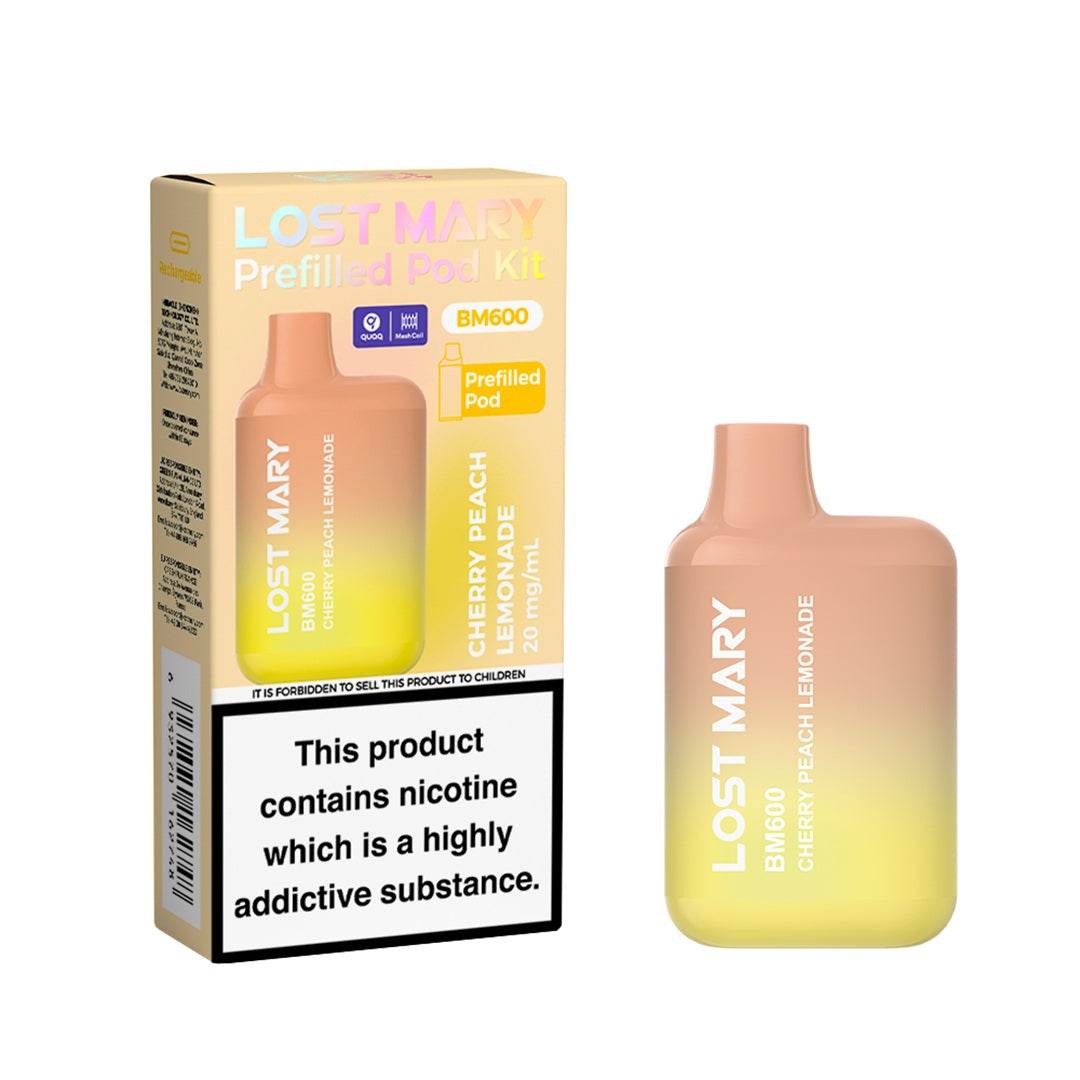 Lost Mary BM600 Prefilled Vape KIT - VAPING COUNTRY