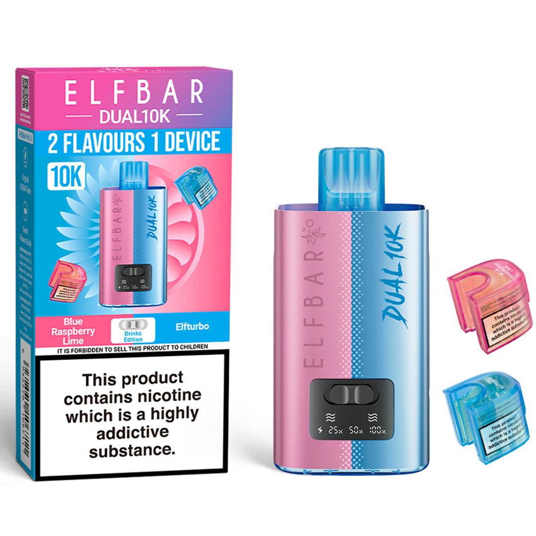 Elf Bar Dual 10K Prefilled Vape KIT - VAPING COUNTRY