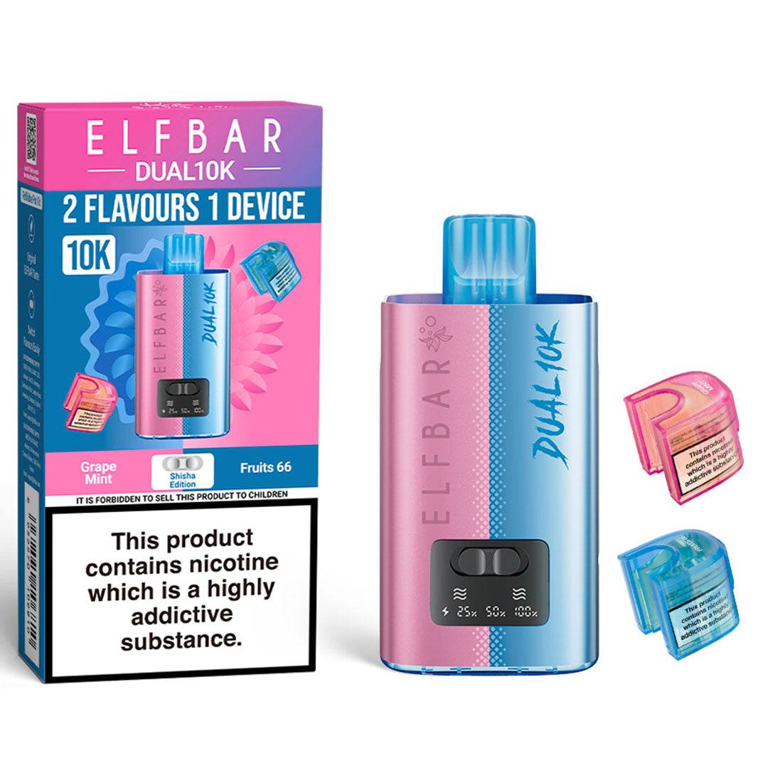 Elf Bar Dual 10K Prefilled Vape KIT - VAPING COUNTRY