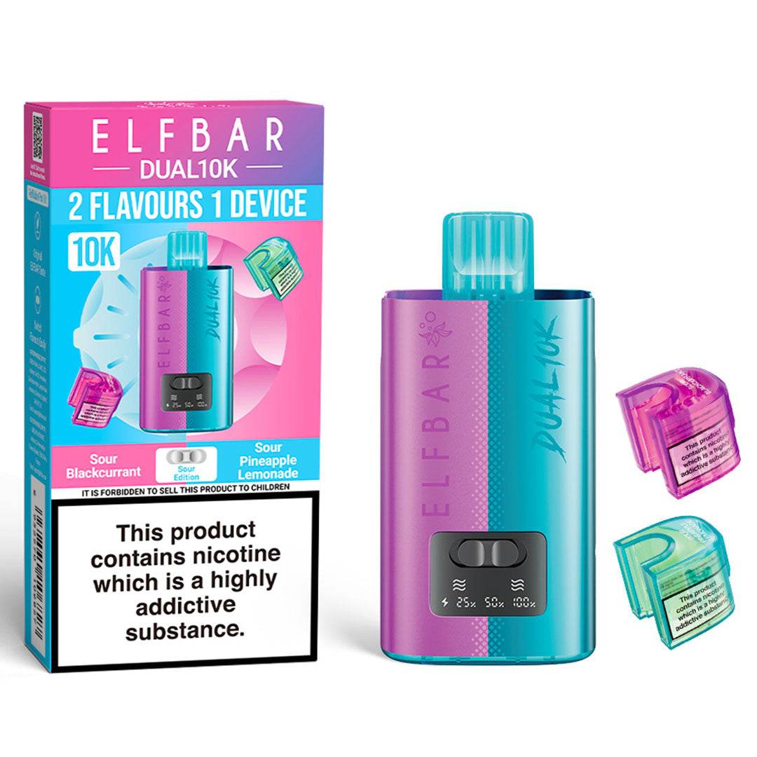 Elf Bar Dual 10K Prefilled Vape KIT - VAPING COUNTRY