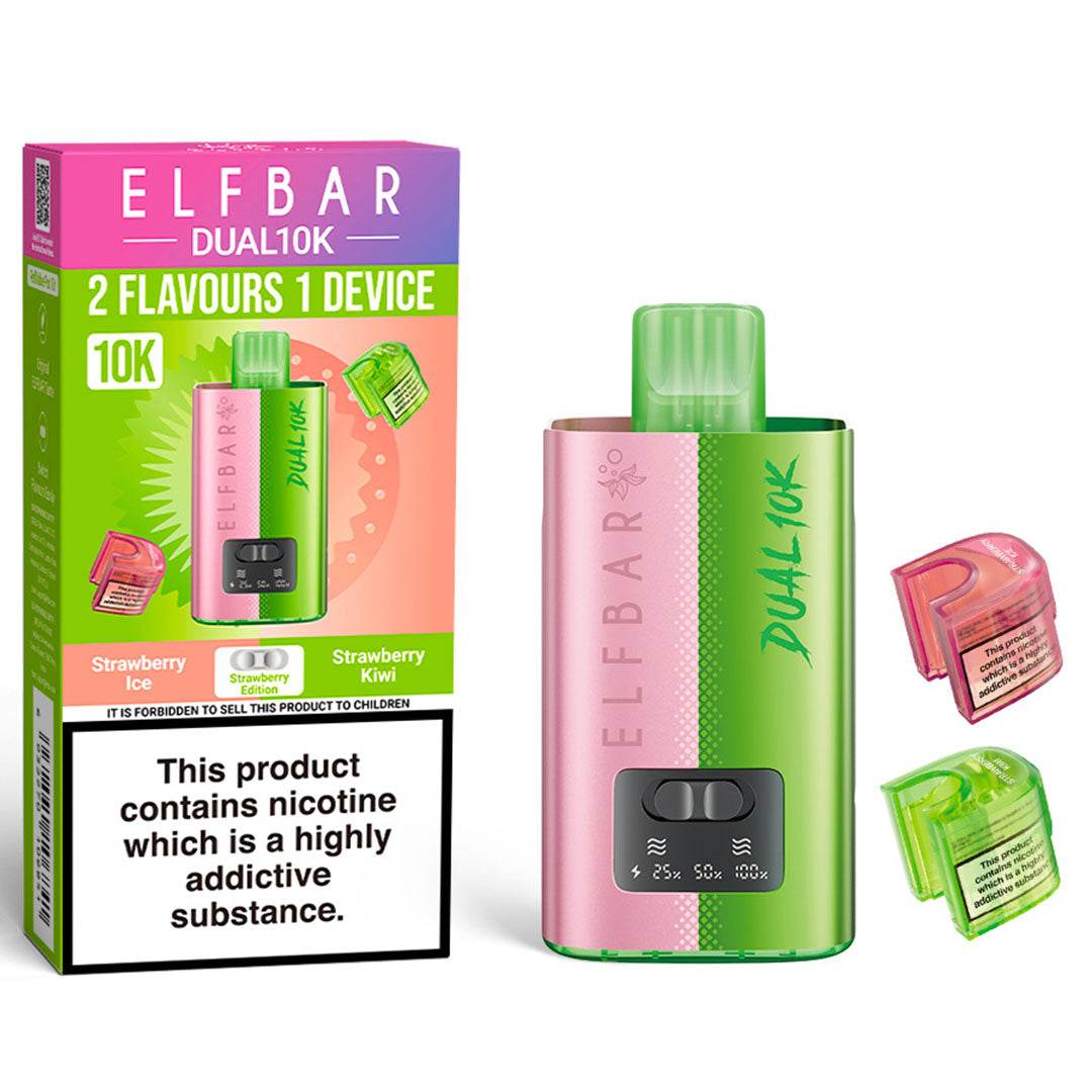 Elf Bar Dual 10K Prefilled Vape KIT - VAPING COUNTRY