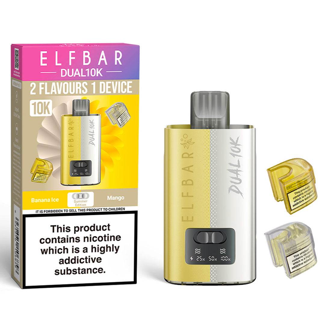 Elf Bar Dual 10K Prefilled Vape KIT - VAPING COUNTRY