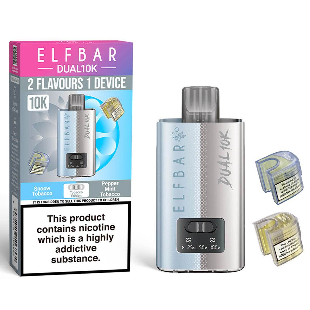 Elf Bar Dual 10K Prefilled Vape KIT - VAPING COUNTRY