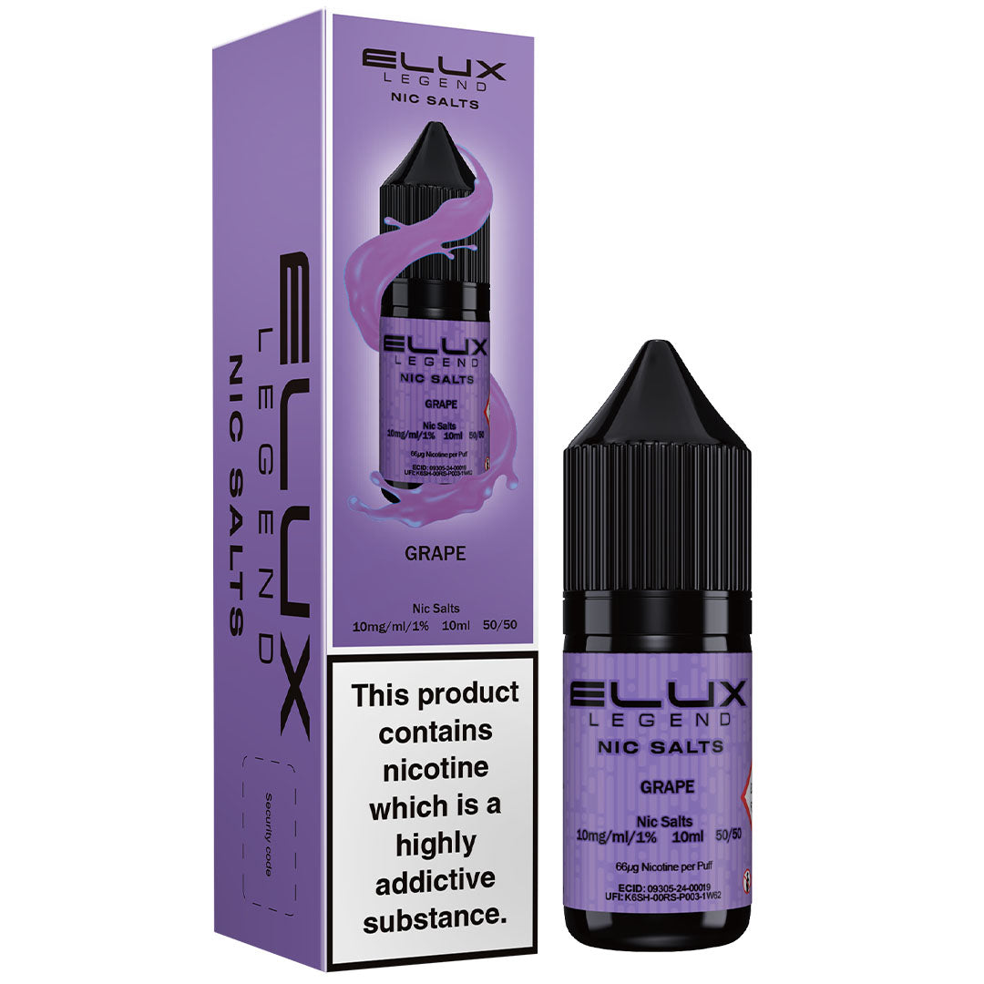 Elux Legend 10mg E Liquid Nic Salt 10ml