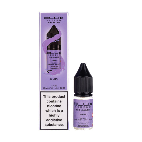 Grape Nic Salt E-Liquid by Elux Legend