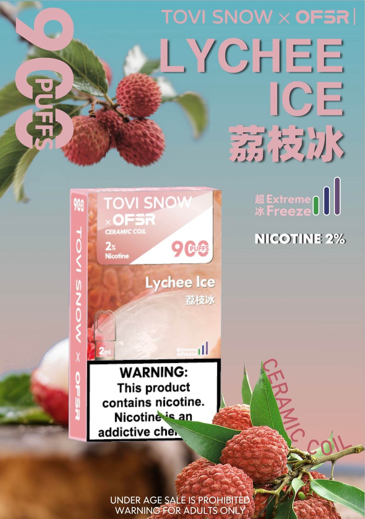 TOVISNOW Prefilled Vape POD 2PCS - VAPING COUNTRY