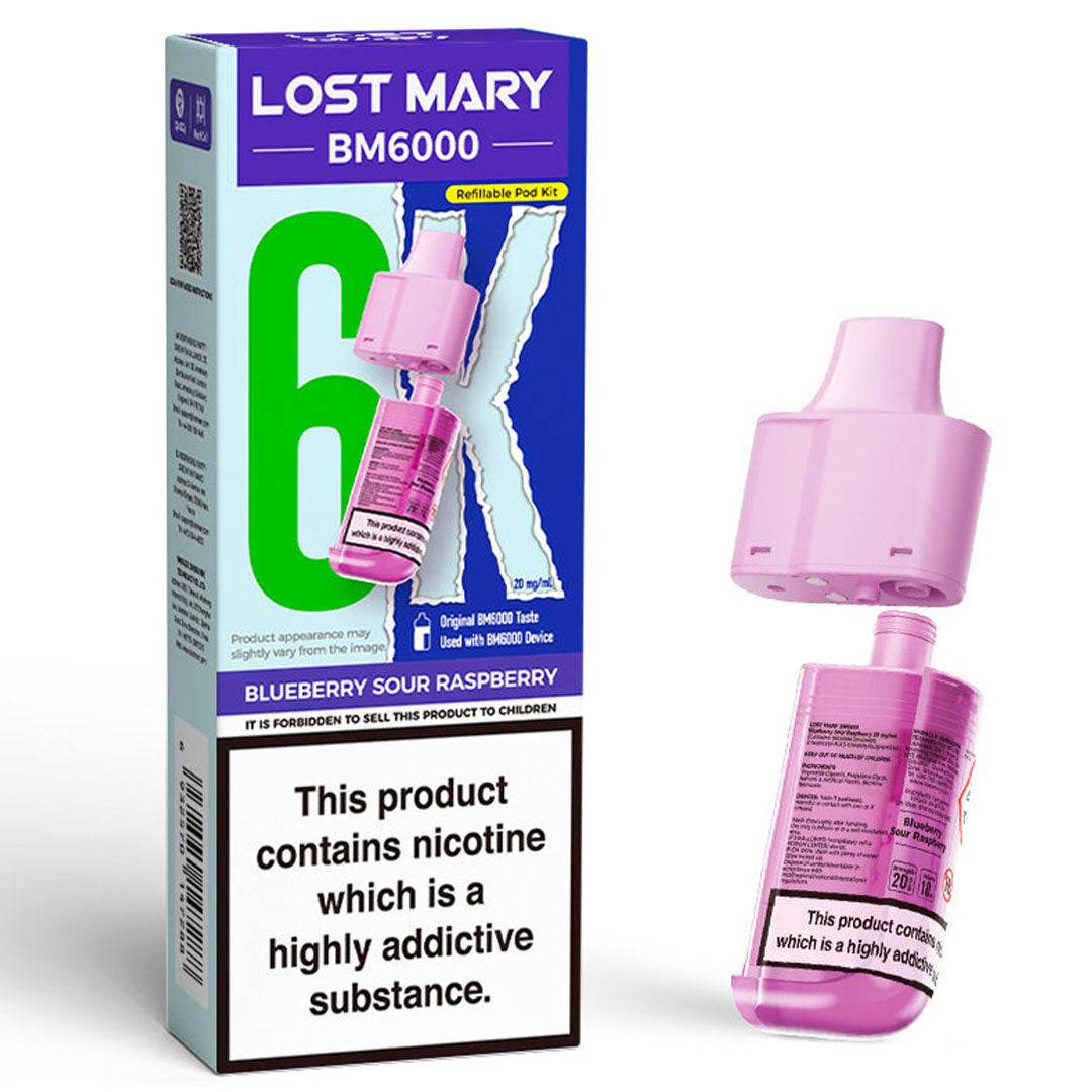 Lost Mary BM6000 Prefilled Vape POD - VAPING COUNTRY