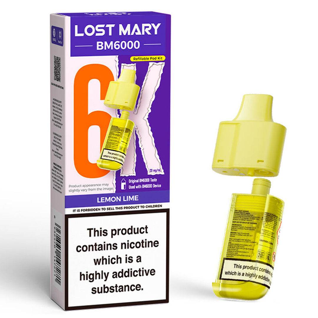 Lost Mary BM6000 Prefilled Vape POD - VAPING COUNTRY