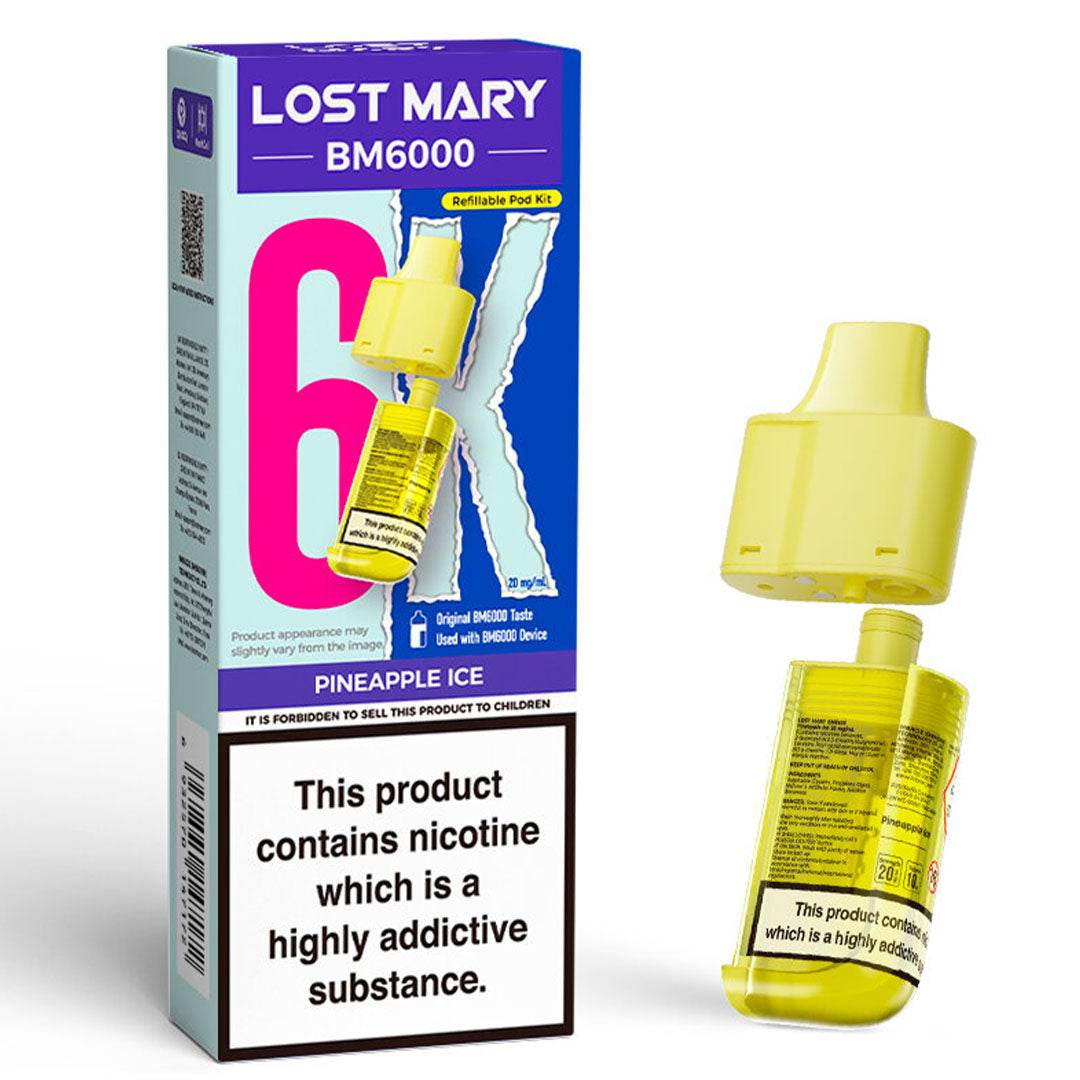 Lost Mary BM6000 Prefilled Vape POD - VAPING COUNTRY
