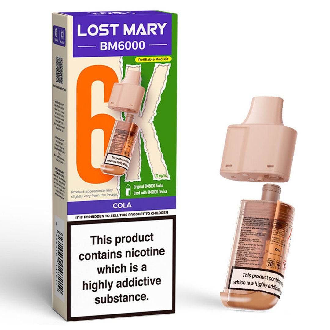 Lost Mary BM6000 Prefilled Vape POD - VAPING COUNTRY