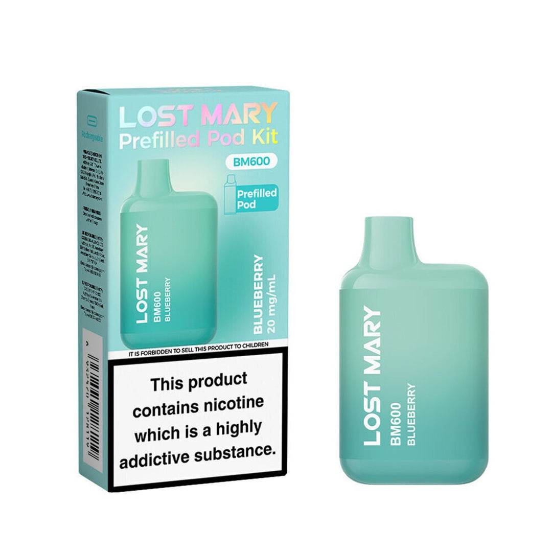 Lost Mary BM600 Prefilled Vape KIT - VAPING COUNTRY