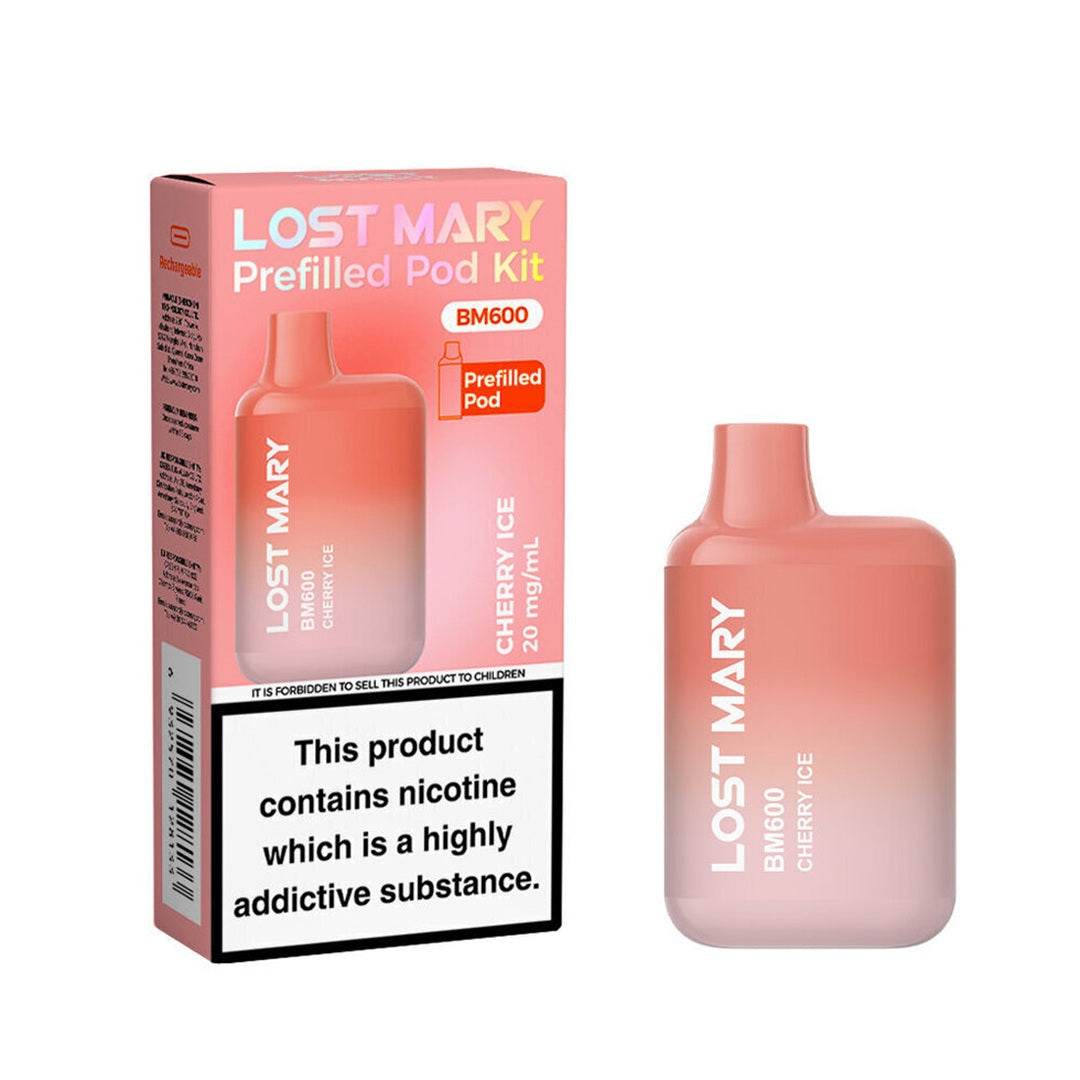 Lost Mary BM600 Prefilled Vape KIT - VAPING COUNTRY