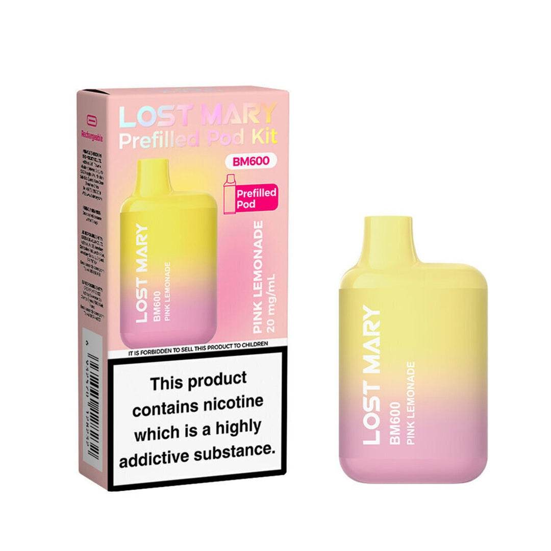 Lost Mary BM600 Prefilled Vape KIT - VAPING COUNTRY