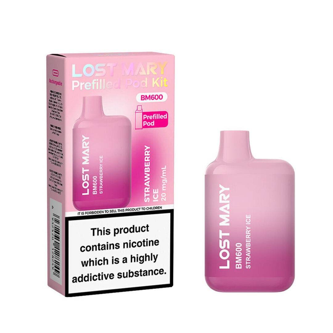 Lost Mary BM600 Prefilled Vape KIT - VAPING COUNTRY