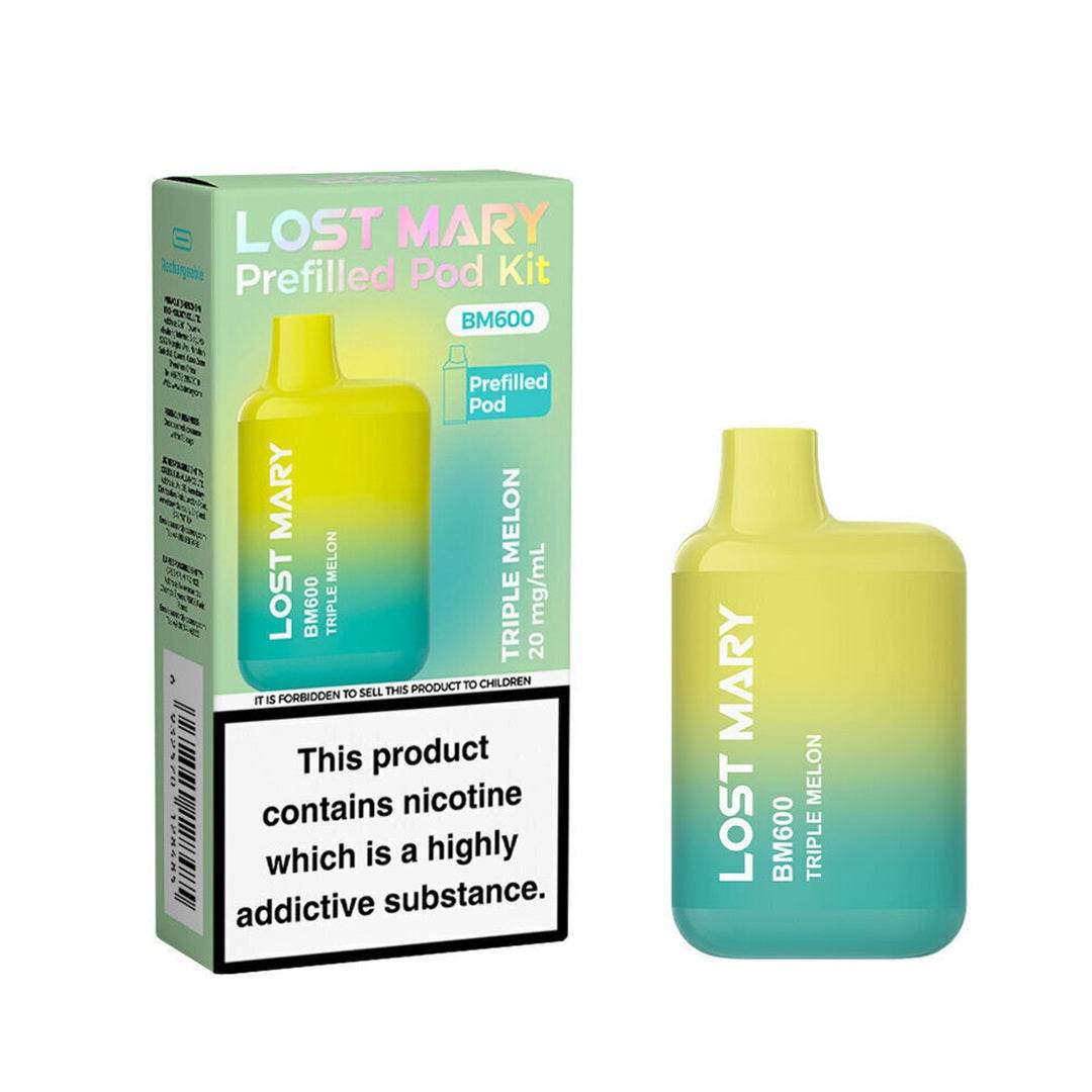 Lost Mary BM600 Prefilled Vape KIT - VAPING COUNTRY