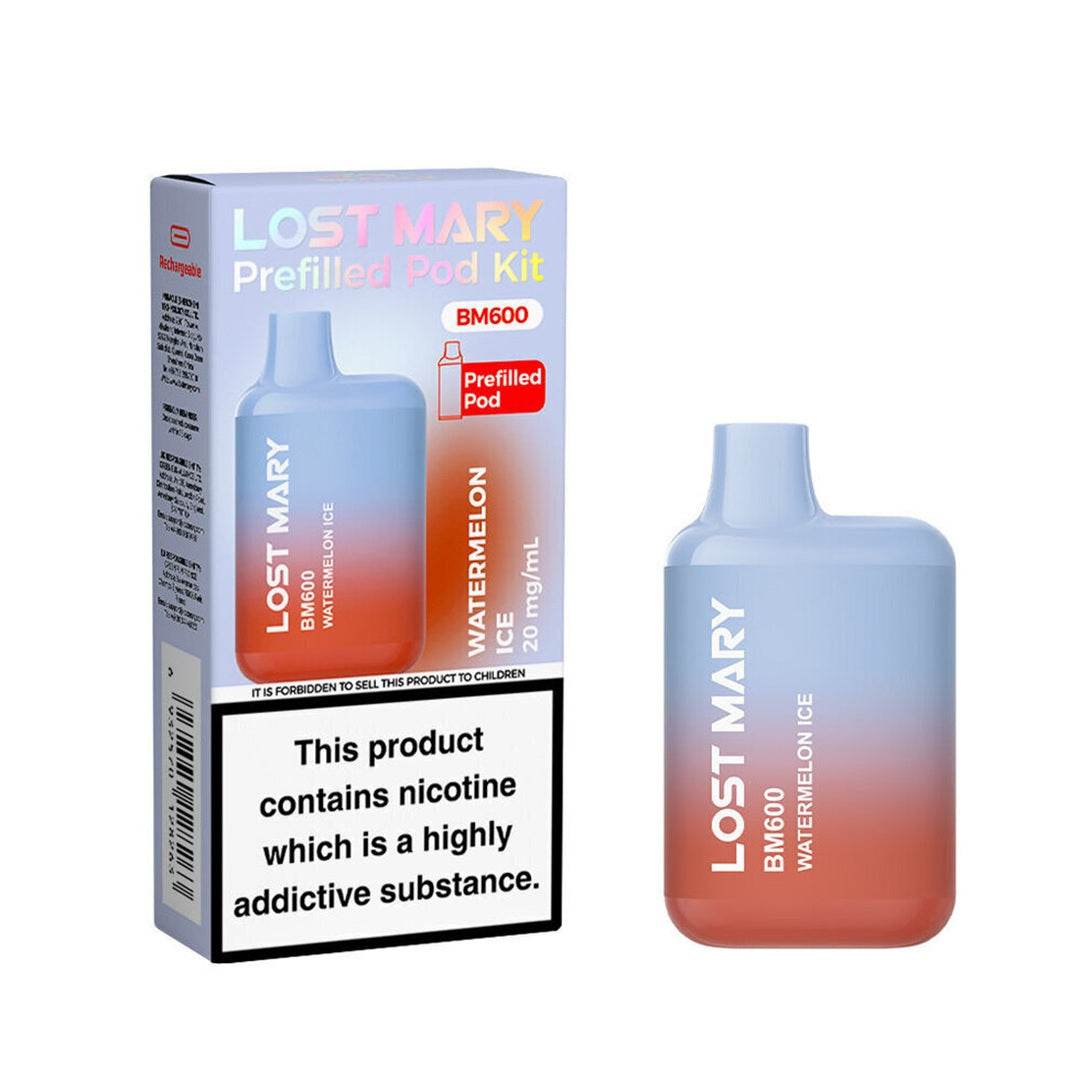 Lost Mary BM600 Prefilled Vape KIT - VAPING COUNTRY