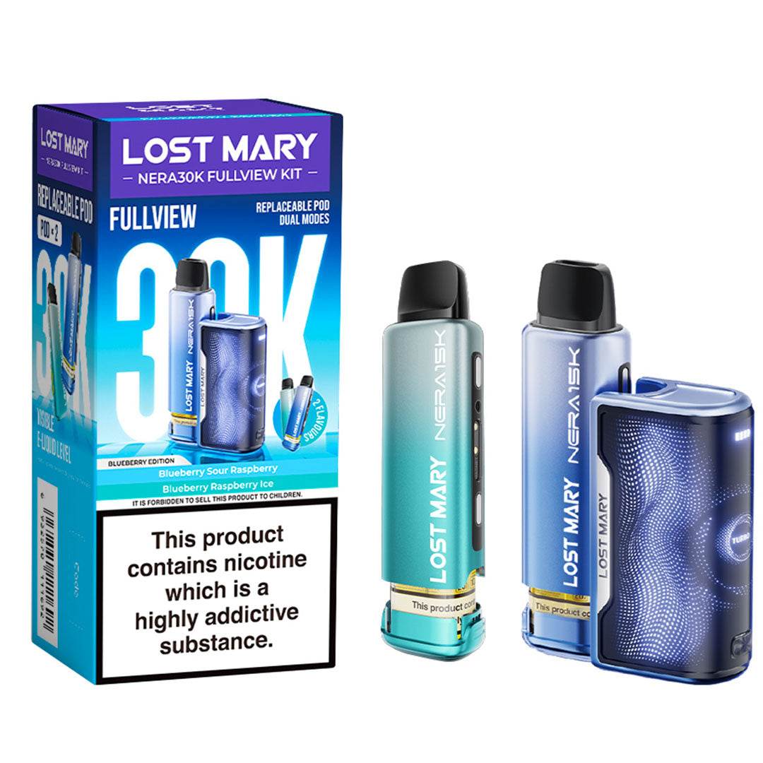 Lost Mary NERA 30K Prefilled Vape KIT - VAPING COUNTRY