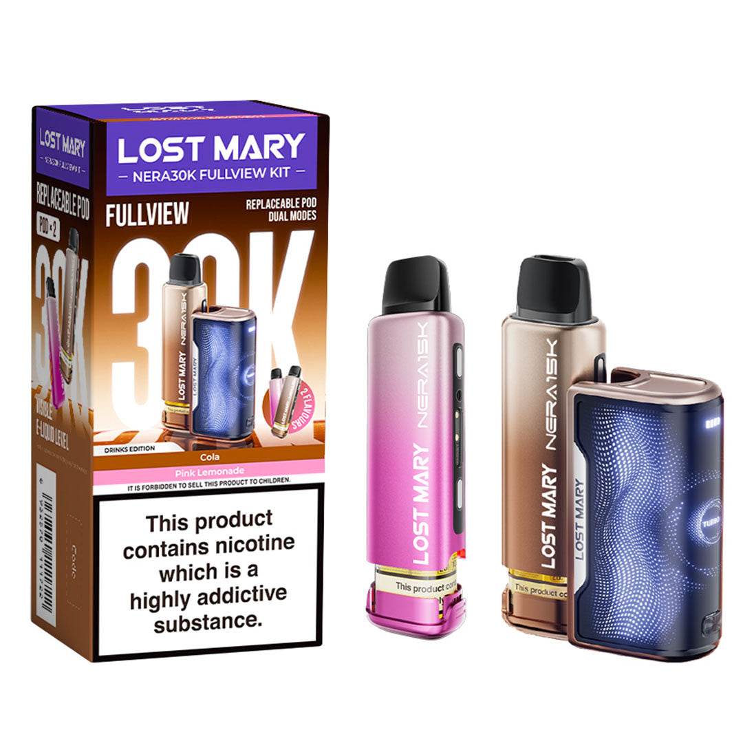 Lost Mary NERA 30K Prefilled Vape KIT - VAPING COUNTRY