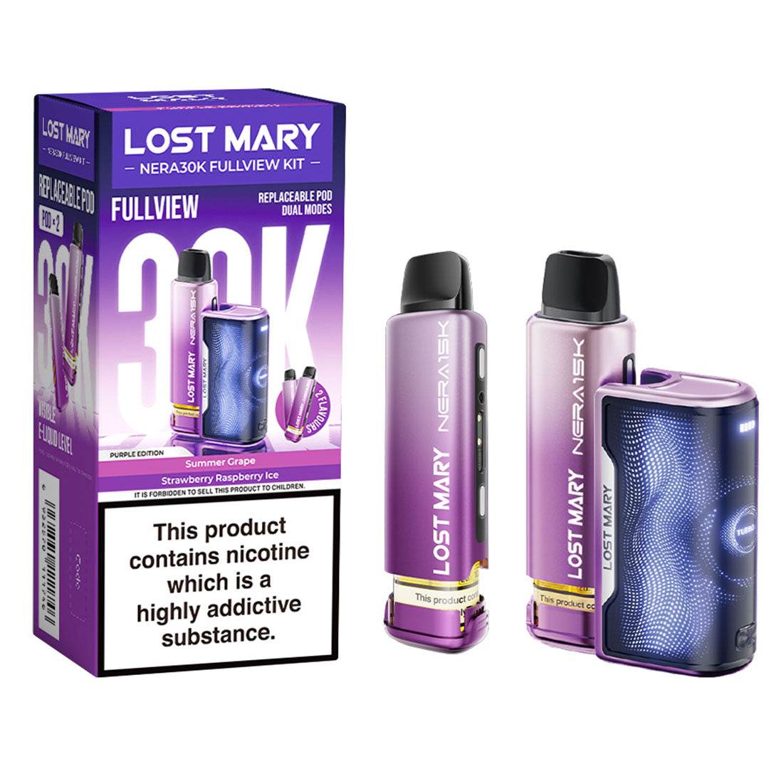 Lost Mary NERA 30K Prefilled Vape KIT - VAPING COUNTRY