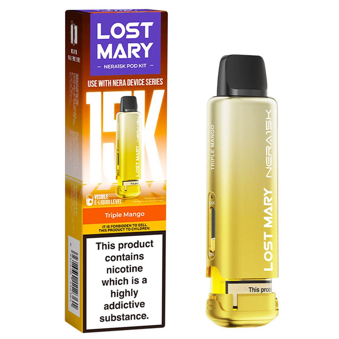 Lost Mary NERA 15K Prefilled Vape POD