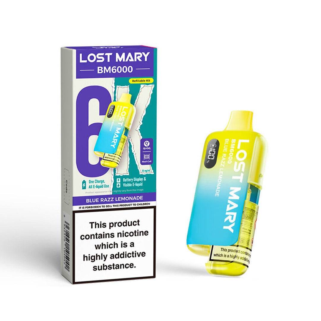 Lost Mary BM6000 Prefilled Vape KIT - VAPING COUNTRY